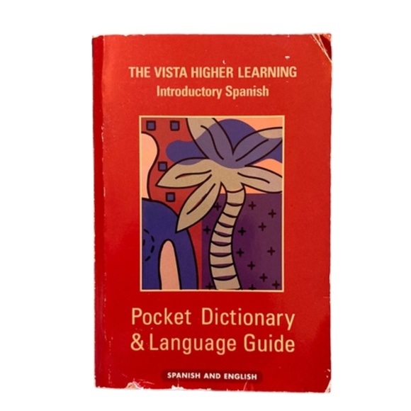 INTRODUCTORY SPANISH The Vista Higher Learning POCKET DICTIONARY LANGUAGE - Picture 1 of 5